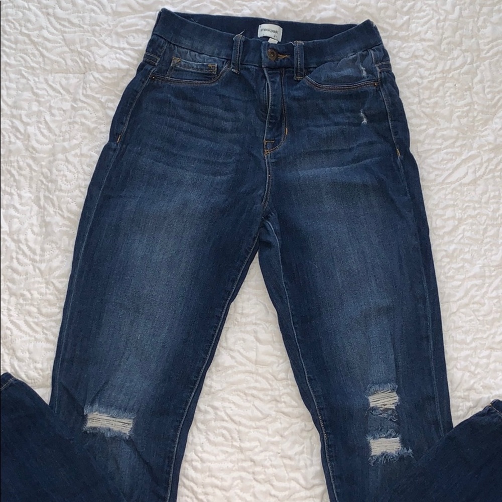 Sneak Peek super soft high rise jegging jean!